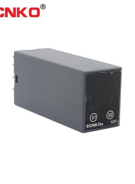 日科ECNKO数显时间继电器H3Y-2 4通电延时AC220V DC24VST6P宽电压