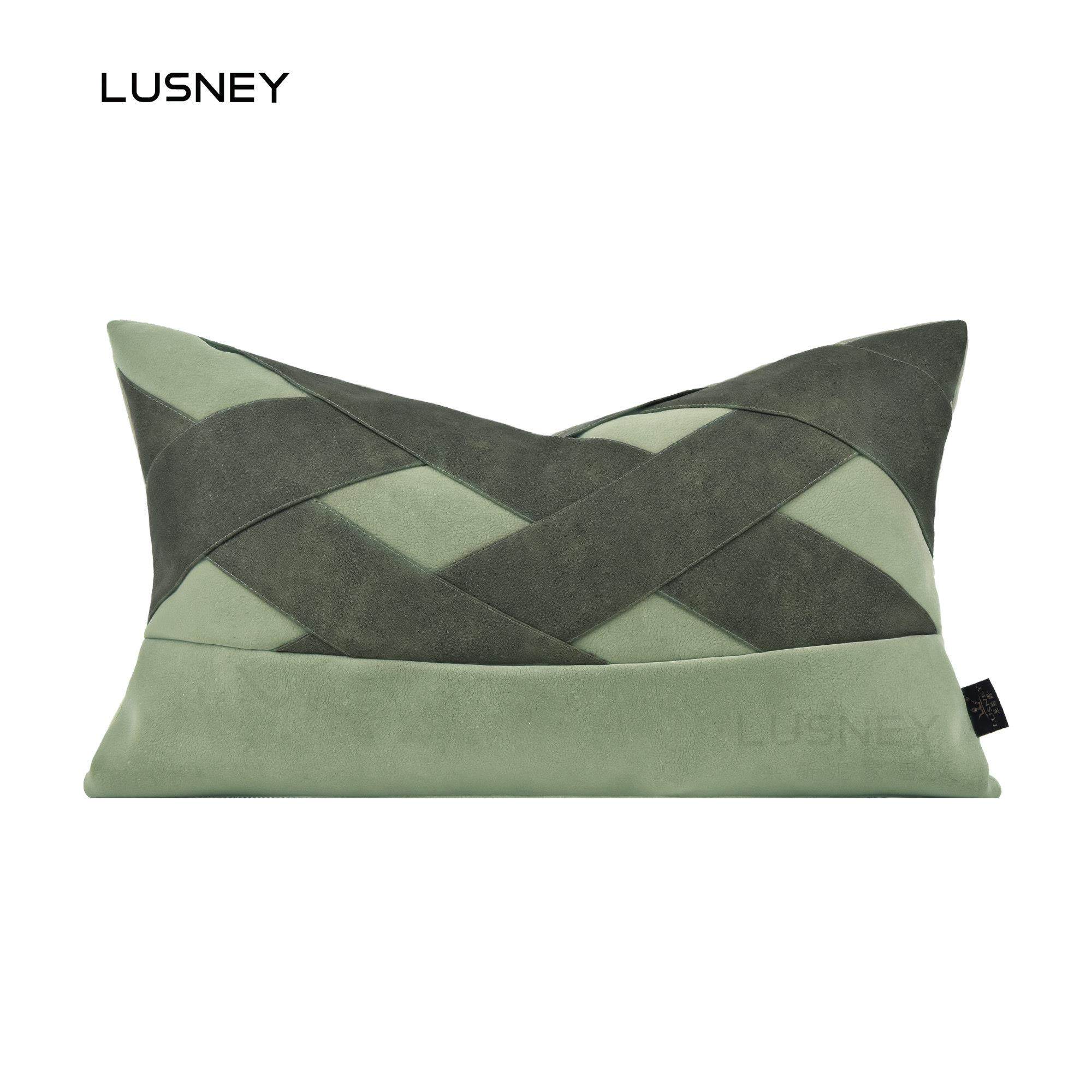 软装样板间高档轻奢风抱枕沙发客厅绿色进口割绒编织定制床上腰枕,居家布艺,腰靠垫,淘宝优惠券,粉丝福利购,淘宝优惠卷