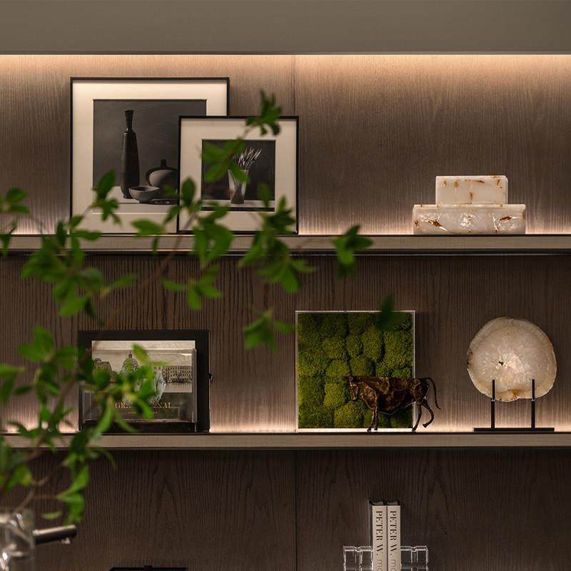 书架书柜墙面开放柜子置物架软装陈设饰品艺术品样板房售楼部摆件,家居饰品,家饰软装搭配套装,淘宝优惠券,粉丝福利购,淘宝优惠卷