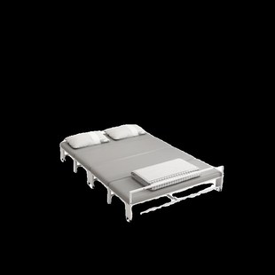 入柜式隐b形床家用小户型可伸缩折叠床双人卧室书桌隐藏床衣柜一