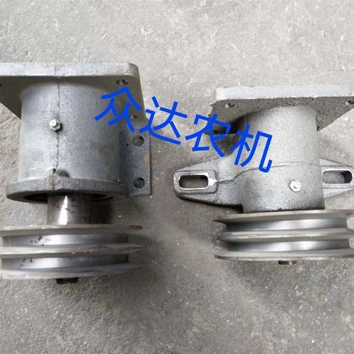 532 550 563 580液压齿轮泵座支架双槽单槽皮带轮油泵自卸配件