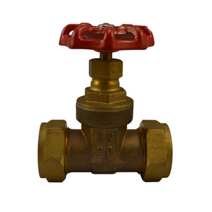 百战阀门全铜闸阀自来水表前阀门钥匙暖气筏门开关 16T Z95W