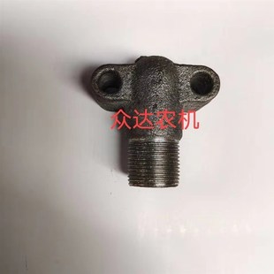 液压齿轮泵法兰盘接头30系列油泵进出油口接头306到325通用