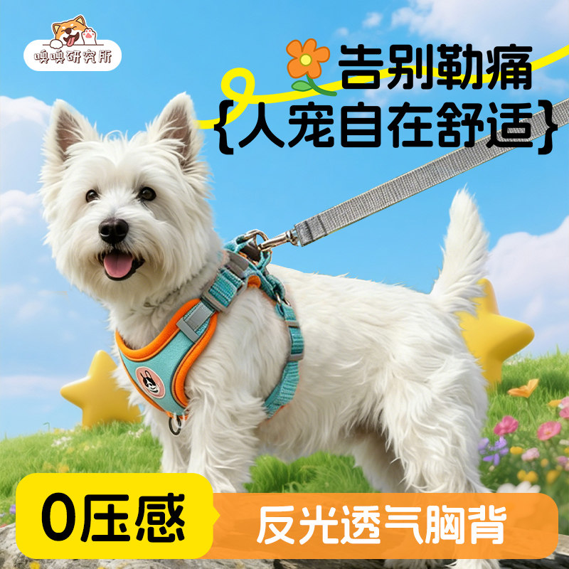 耐磨防挣脱牵引绳可调节遛狗狗绳图片