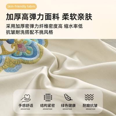 2025新款餐桌椅子套罩家用凳子感罩套餐椅欧式椅套罩四季通用