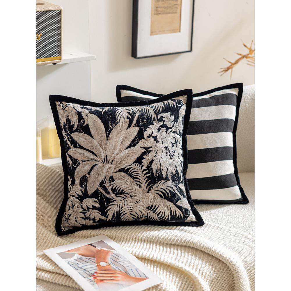 抱枕套轻奢高级感客厅沙发靠垫靠枕套法式中古风靠枕靠背垫腰枕