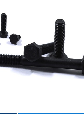 12粗GB5782 GB5783 8.8级高强度外六角螺丝螺栓M1220 25-200