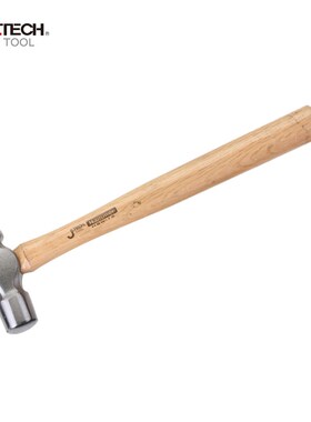 捷科敲击锤木柄圆头锤家装凿钉子锤HBW-8/12/16/24/32/40/48oz