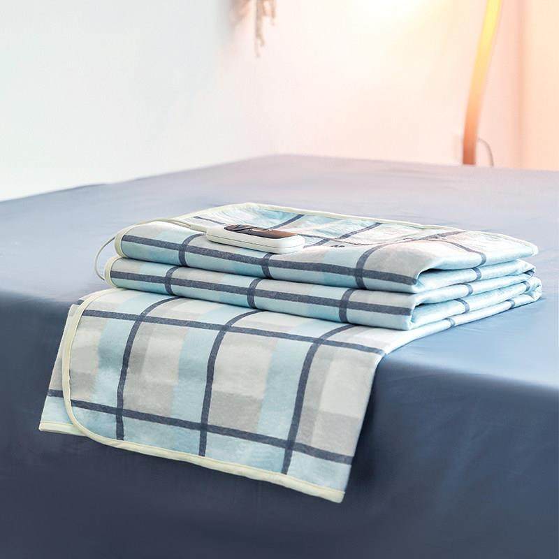 彩电92878生热毯双人双时控调温电褥子单虹人学宿舍家用智能定安