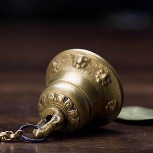 风KLF铃挂饰艺工用品铛铜雕鸟花房间门饰铃挂件惊铃小号