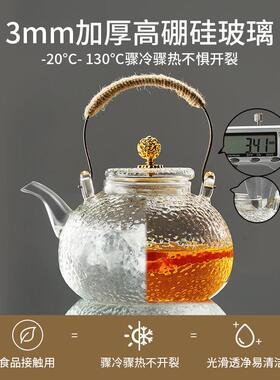 捷安玺玻璃煮茶壶202新TBL535-0款烧水壶泡器茶家用养茶具炉围炉5