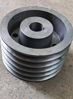 三角皮轮电C型带5槽五槽 发机电机  减速机皮带轮 KJZ铸铁