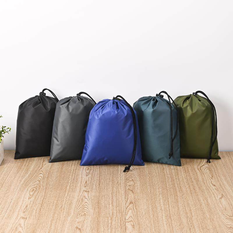 防水涂银布抽绳袋涤纶束口袋索绳袋旅行衣物收收纳整理袋收口袋子