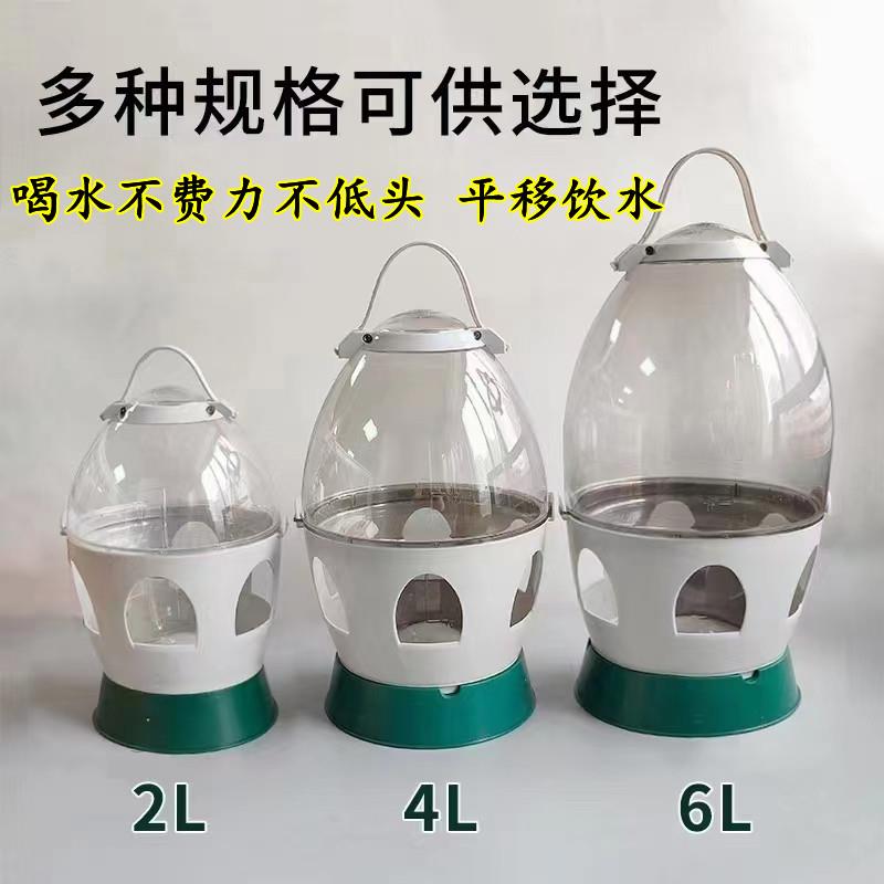 鸽子用品用具带底托 托自动饮水器鸟用水壶鸽用水槽赛鸽水桶加厚
