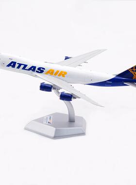 HX Models 1:400合金飞机模型 阿特拉斯航空 B747-8F N860GT 开仓