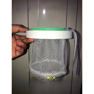 漂浮孔雀鱼繁殖孵化网密网小鱼隔离网鱼缸隔离盒网凤尾斗鱼孵化器