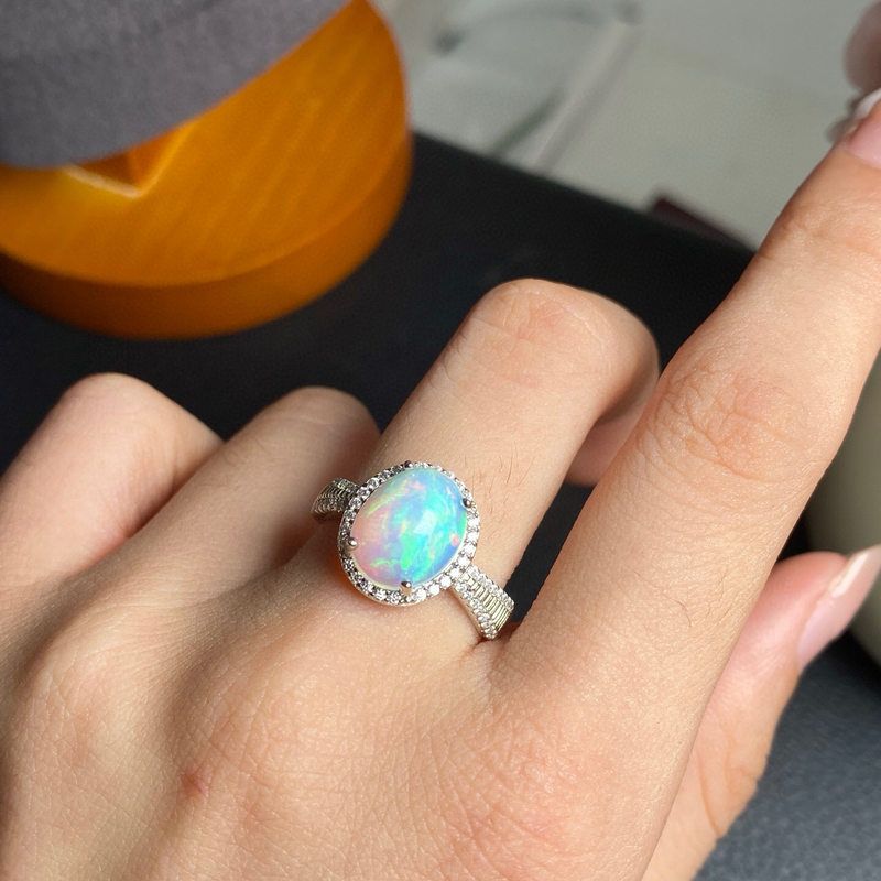 XBK银款戒指x11mm椭圆简约优时