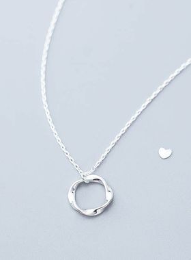 XBK项链项链女夏小众莫比新款年