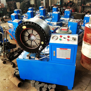 钢管缩管机方管脚手架缩头机液压扣压机大棚管缩口机油管胶管啤喉