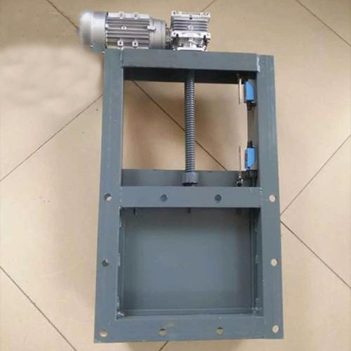 电动污水插板阀 500*500水渠截止闸阀 方形过料闸板阀 手动插板阀