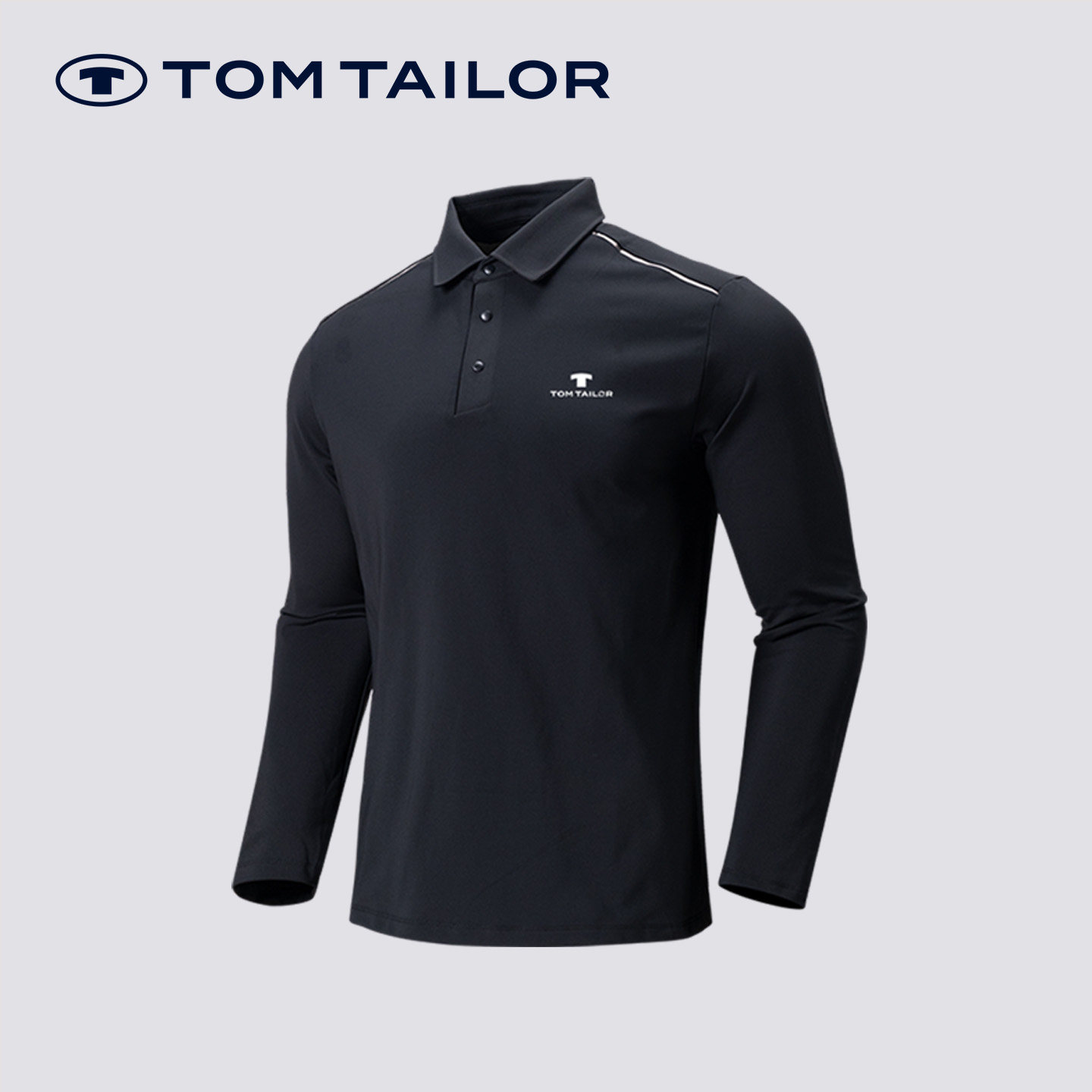 汤姆泰勒秋冬保暖长袖翻领卫衣男