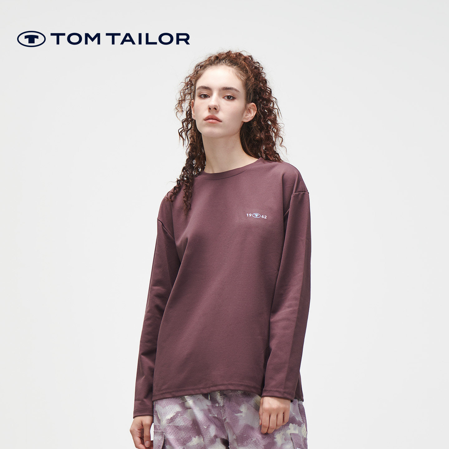 汤姆泰勒秋季新款长袖透气卫衣男