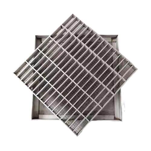 Heavy steel grating plates for power plants