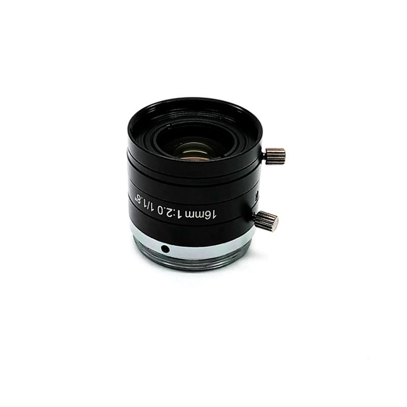 国产百万级 16mm 定焦 1/1.8 C口工业镜头