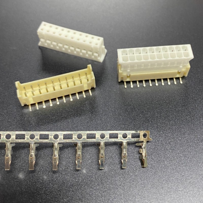 PHD2.0mm间距2*10P立贴 立式SMT双排PHD立贴针座插座胶壳插头端子