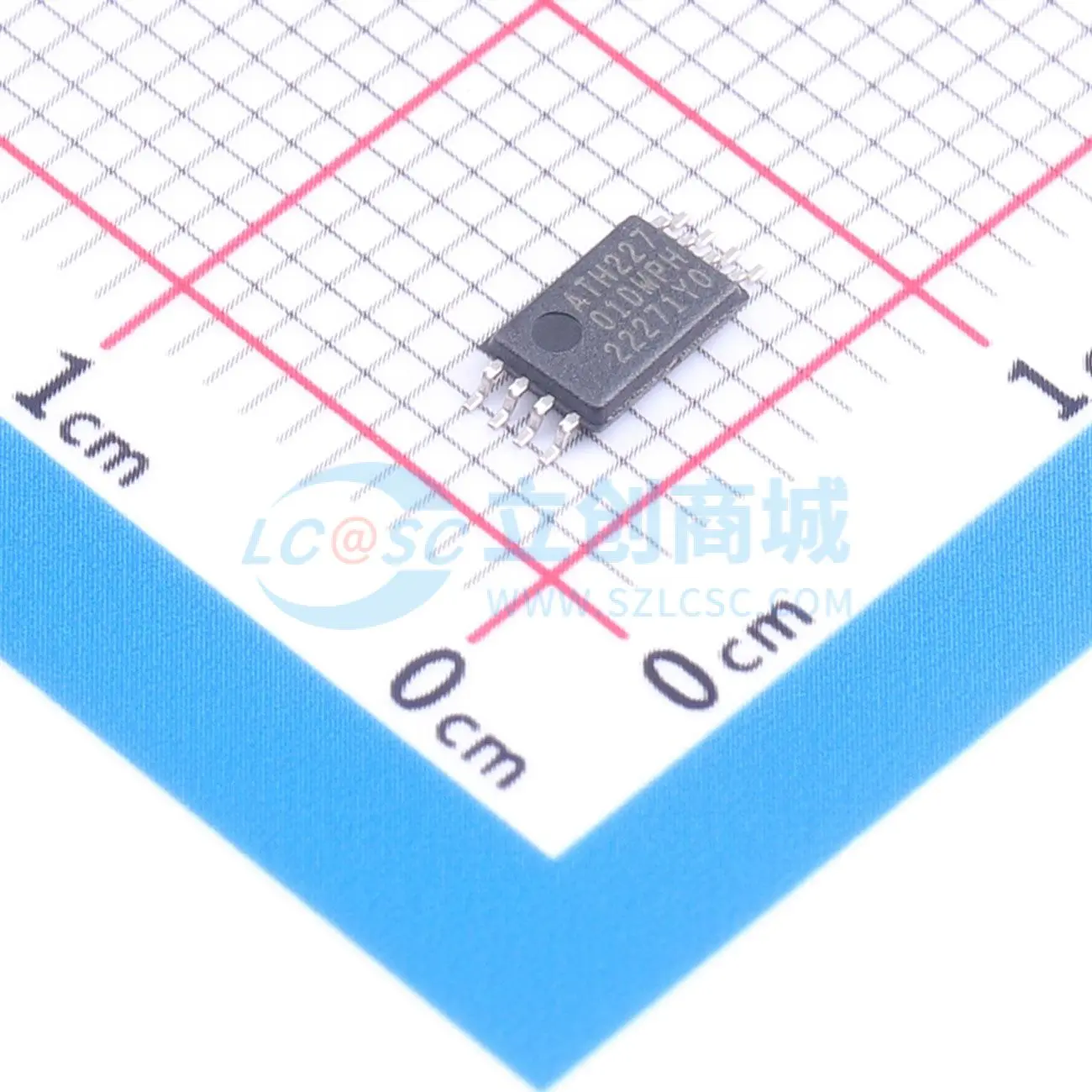 EEPROM AT24C01D-XHM-T TSSOP-8 1Kbit 1MHz 原装正品 - 实物图