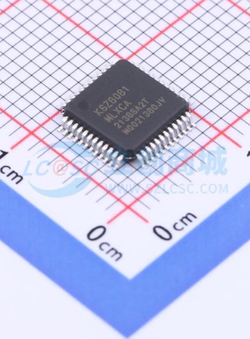 以太网收发器 KSZ8081MLXCA LQFP-48(7x7) 10Mbit/s 原装