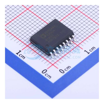 隔离式RS485/422收发器 ADM2481BRWZ SOIC-16-300mil