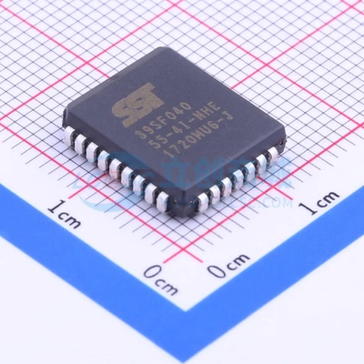 NOR FLASH SST39SF040-55-4I-NHE PLCC-32(11.4x14) 4Mbit