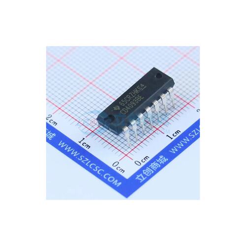 逻辑门 CD4093BE DIP-14 原装正品 电子元器件配单