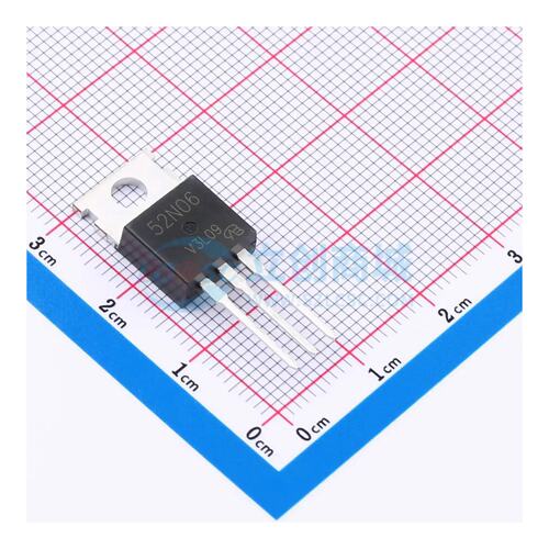 场效应管(MOSFET) MTP52N06VL-VB TO-220AB 60V 50A 1个N沟道