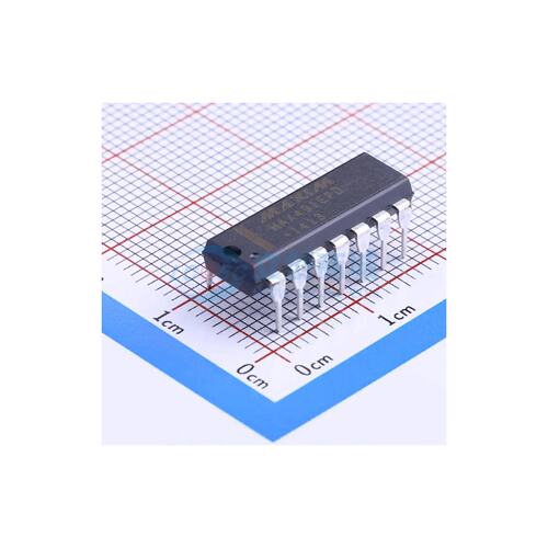 RS-485/RS-422芯片 MAX491EPD+ DIP-14 收发器