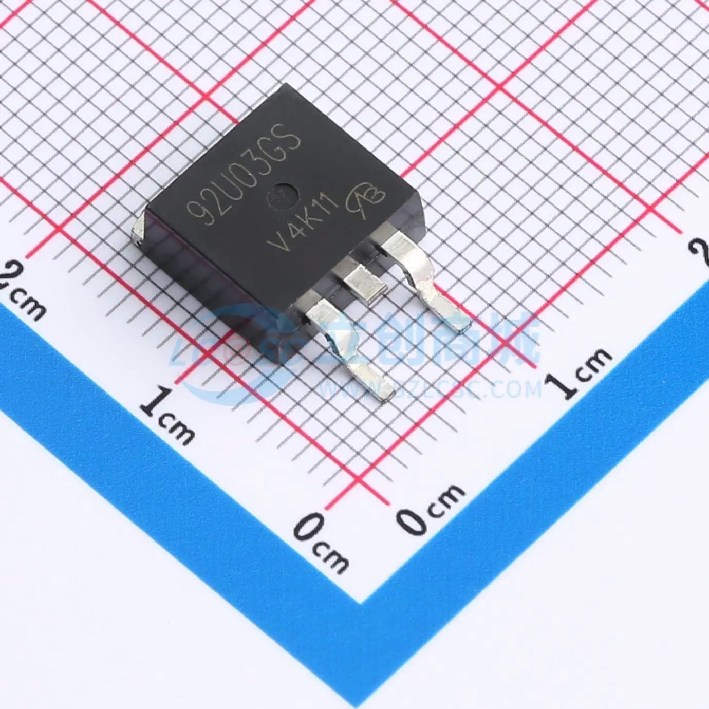场效应管MOS AP92U03GS-HF-VB TO-263(D2PAK) 30V 98A 1个N沟道 - 实物图