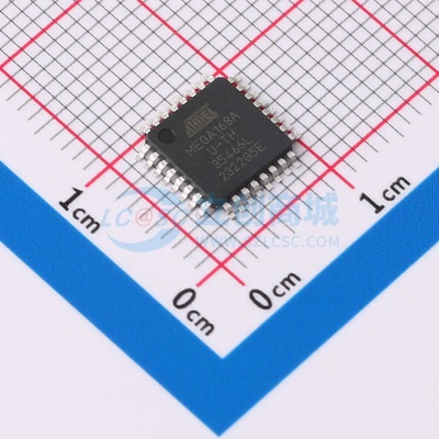 单片机芯片 ATMEGA168A-AU TQFP-32(7x7) 16KB 20MHz