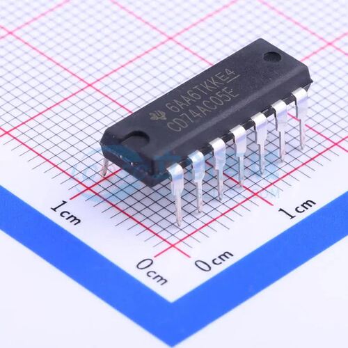 反相器 CD74AC05E DIP-14 原装正品 电子元器件配单