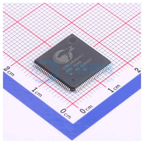 单片机芯片CY8C3866AXI-040 TQFP-100(14x14) 67MHz