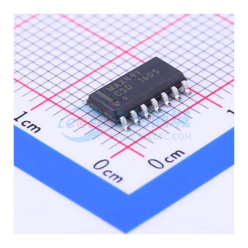 RS-485/RS-422芯片 MAX491CSD+T SOIC-14 收发器