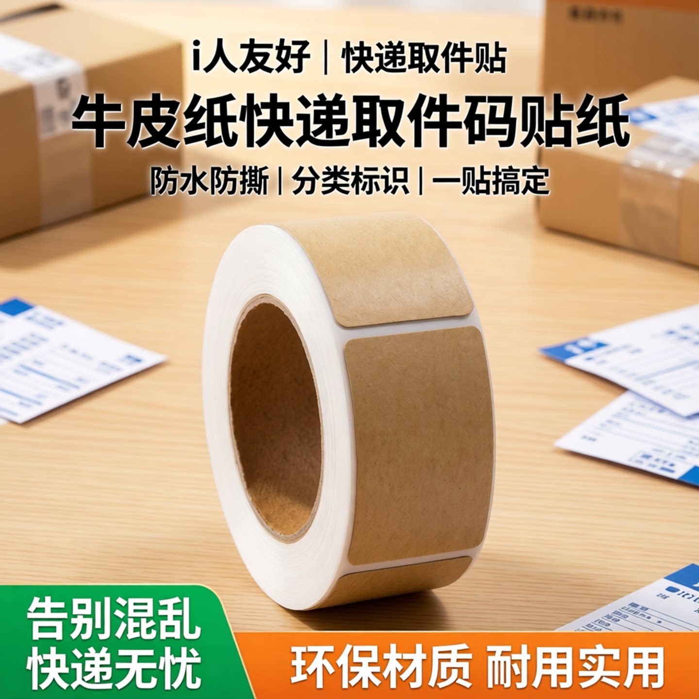 【i人友好~】上门取件贴纸快递取