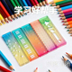 高颜值掌心尺多彩糖果尺子糖果色手帐本迷你刻度尺透明波浪直尺子