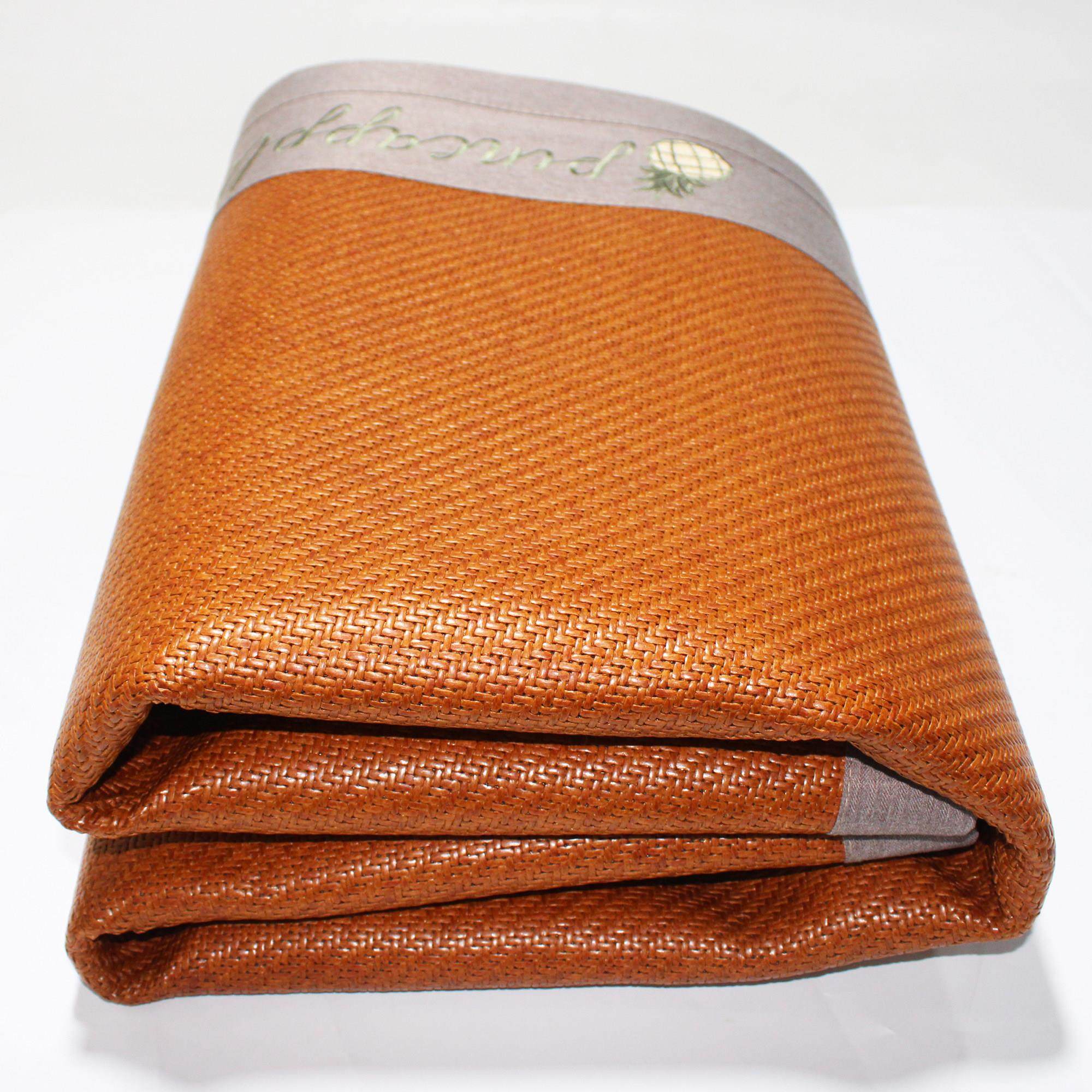 高级印尼藤席特加厚三件套藤加粗加密凉席子双人床空调席1.81.5米