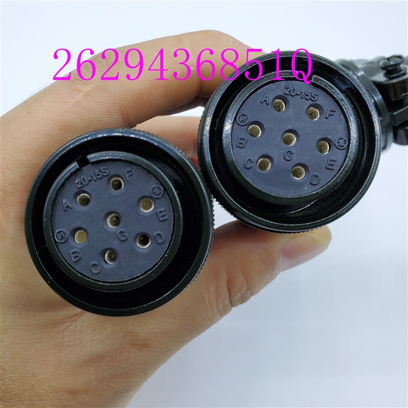 安川刹车制动插头MS3102A20-15P MS3106B20-15S MS3108B20-15S