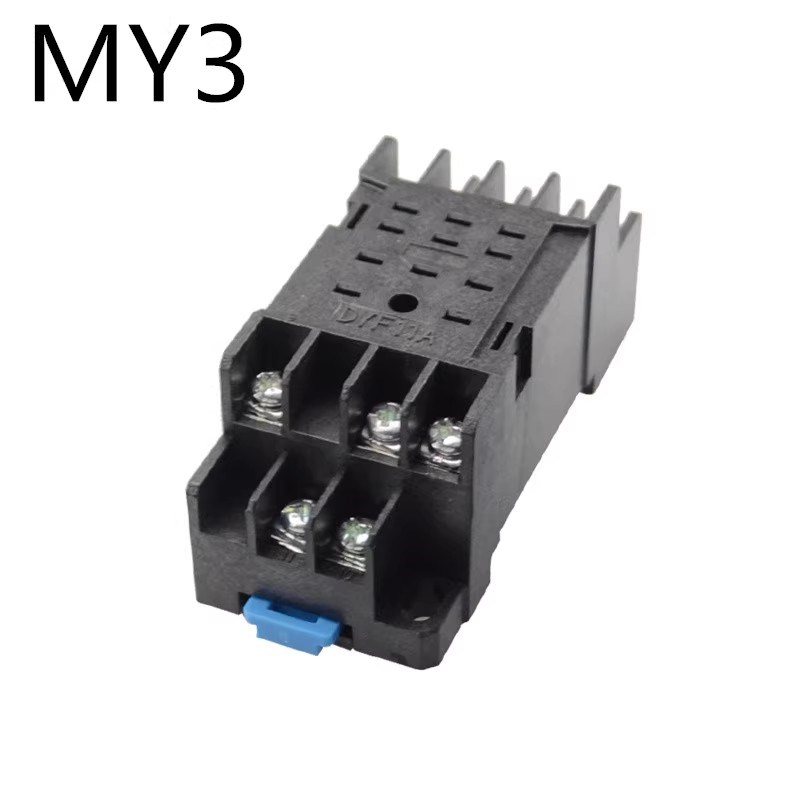 PYF08A继电器底座8/11/14脚PYF14A/11A继电器插座适用于HH52P MY2