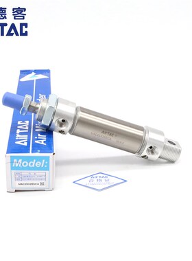 亚德客不锈钢迷你气缸 MAC32X75SCA  MAC32X80SCA MAC32X100SCA