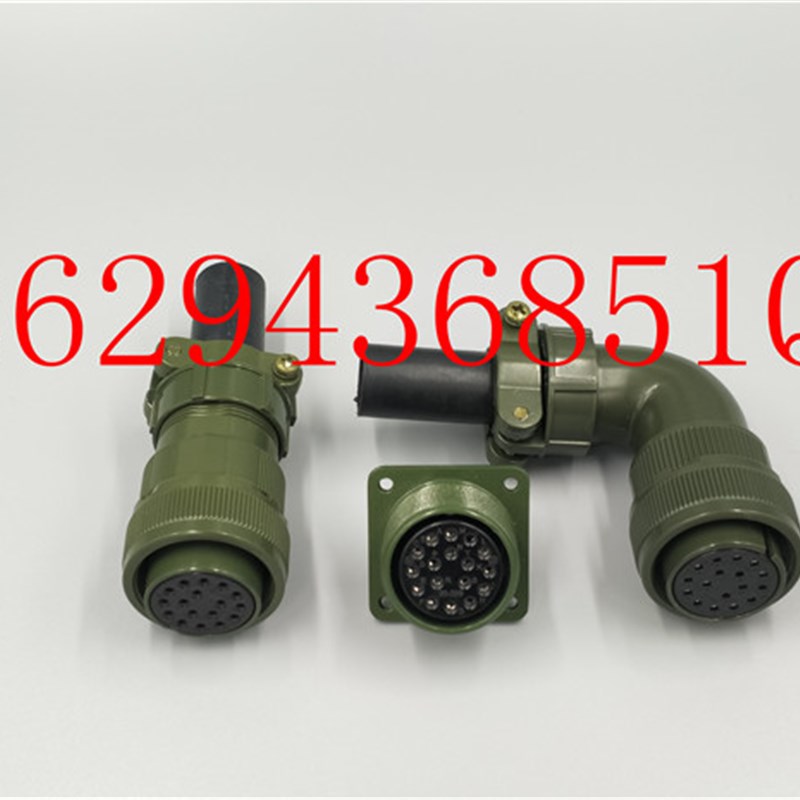 安川SGDM伺服电机编码器接头SGMGH伺服电机编码头MS3106B20-29S