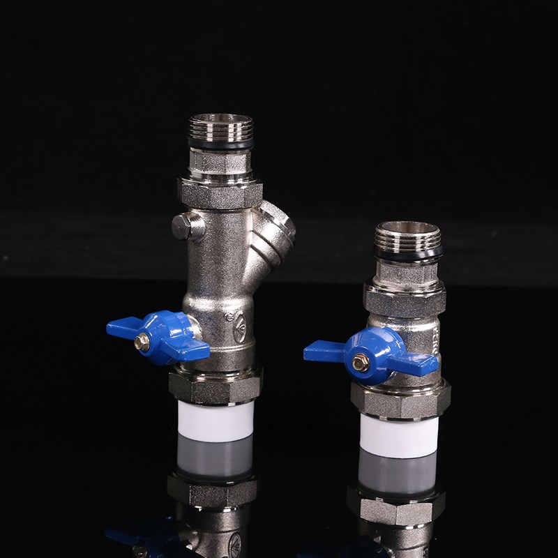 安利信 PPR带表过滤器活接球阀PB分水器PERT阀门配压力表