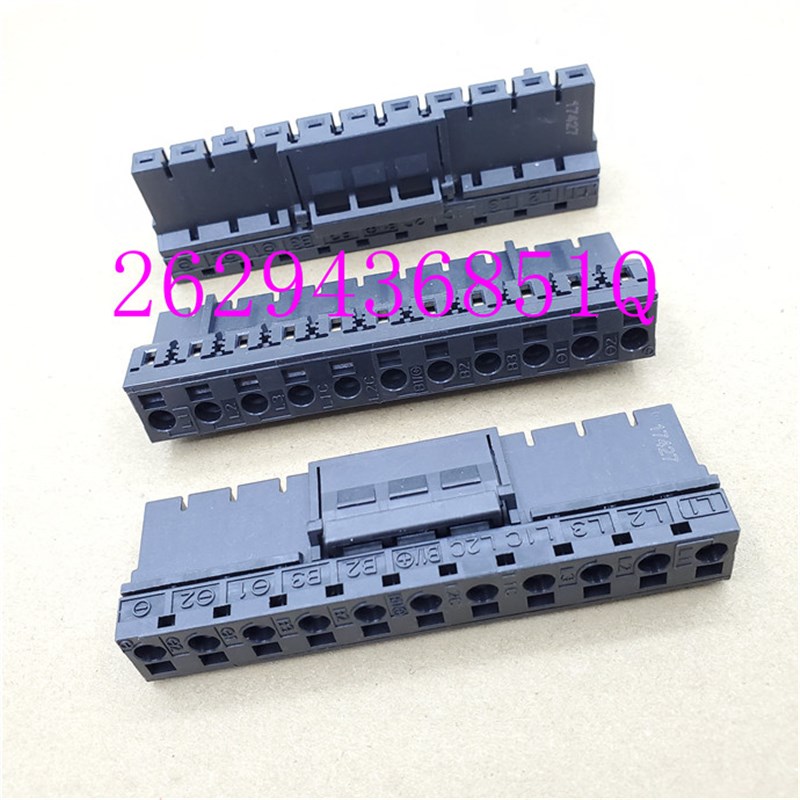 富士ALPHA7伺服驱动器插头 接头 端子L1L2L3 CN2 6P   CN1 UVW 3P